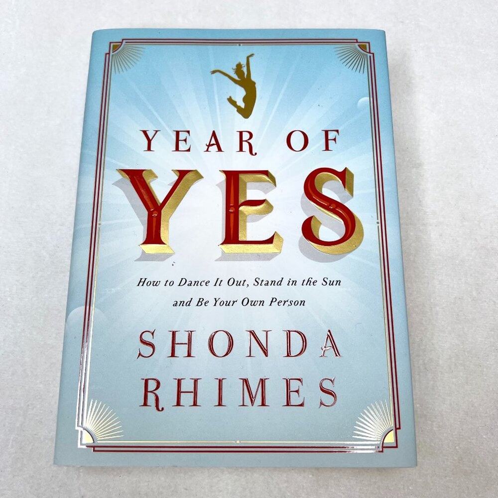 Shonda Rhimes Year of Yes Book New